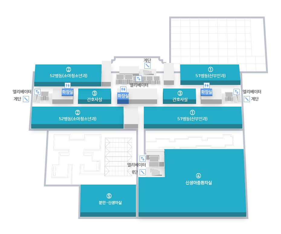 부천병원본관5F도면