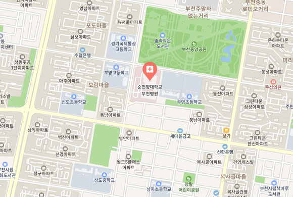 SCH 순천향대학교 부천병원 일반검진센터 찾아오시는길