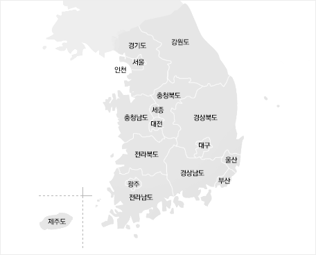 협력병원 지도