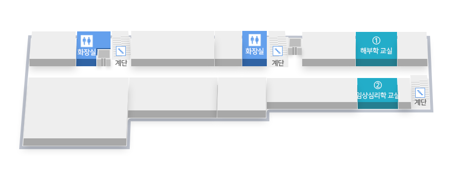 병원시설안내 향설의학관 5F 도면