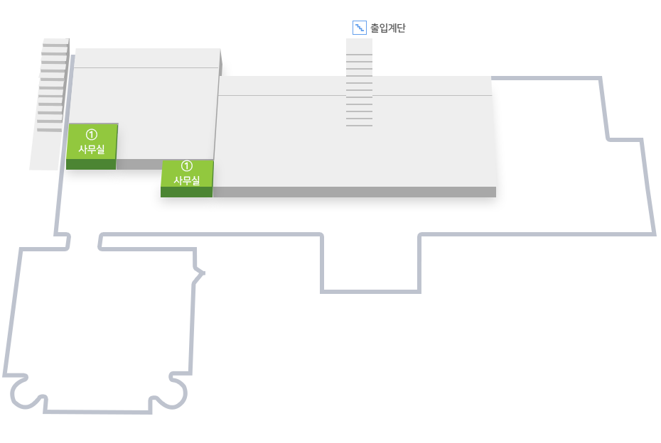 병원시설안내, 본관 B2F 도면입니다.