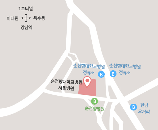 버스 오시는길 약도